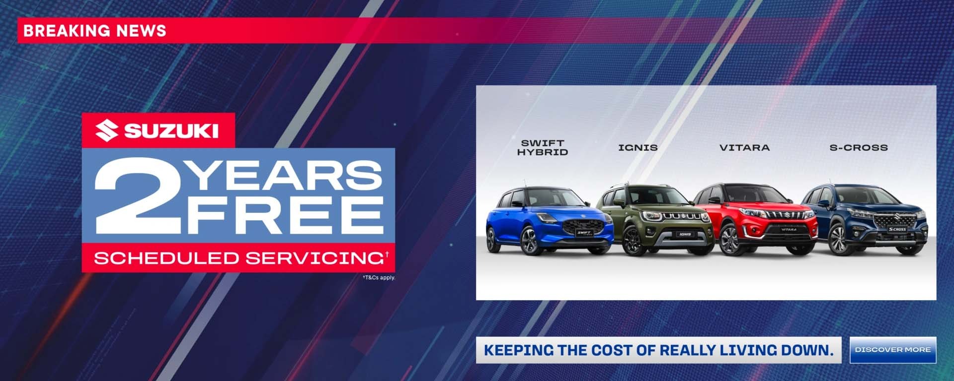 2 YEARS FREE SCHEDULED SERVICING 